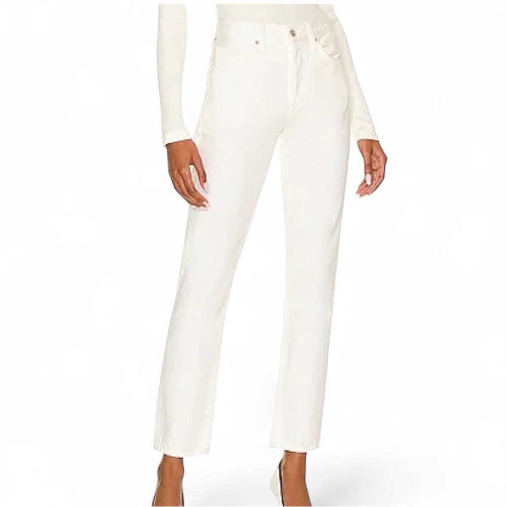 Citizens Of Humanity Emerson Slim Boyfriend sz 28 Straight Leg Jeans in white